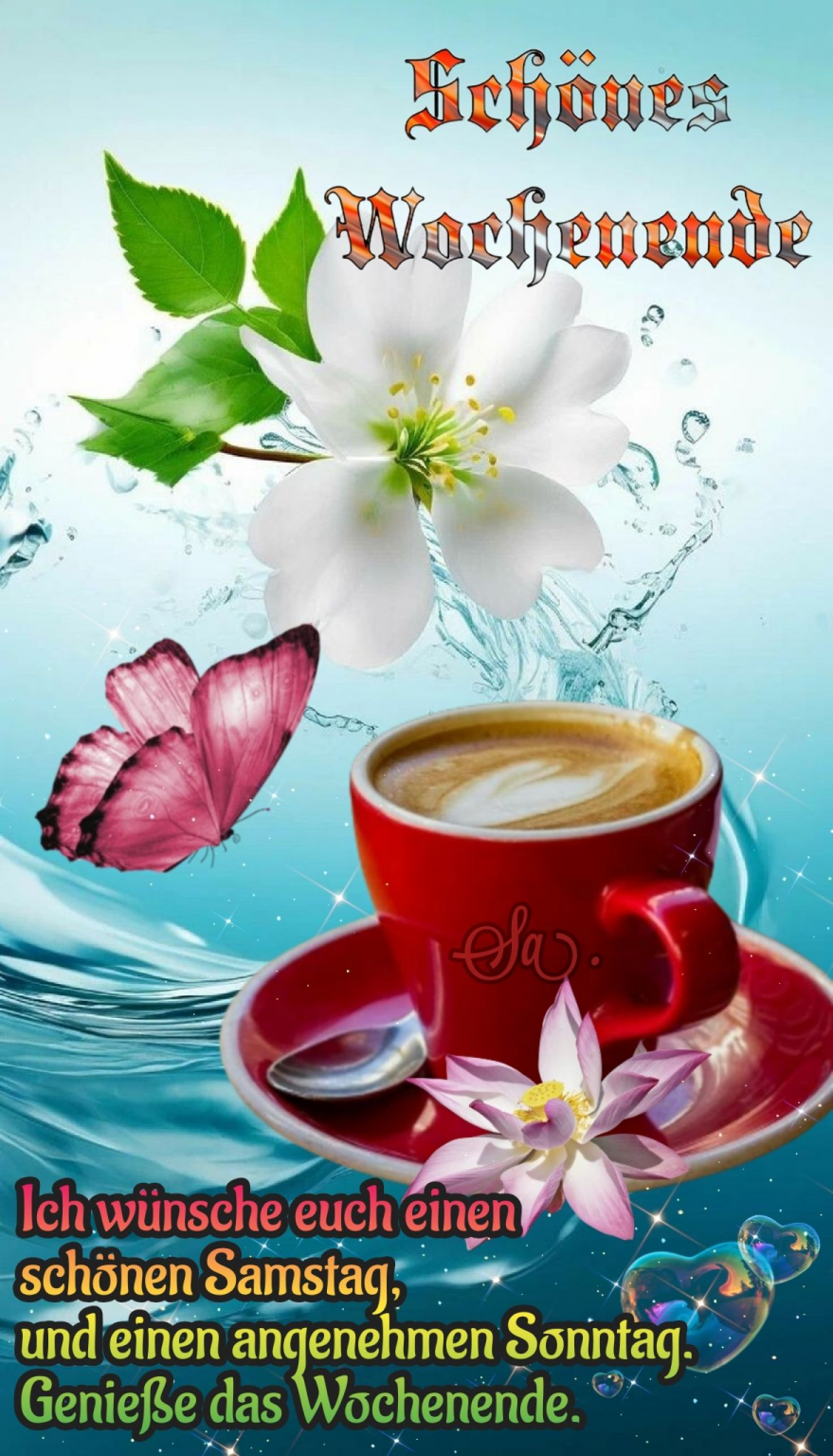 Erstaunlich Sprche Zum Wochenende Mit Bild Bild