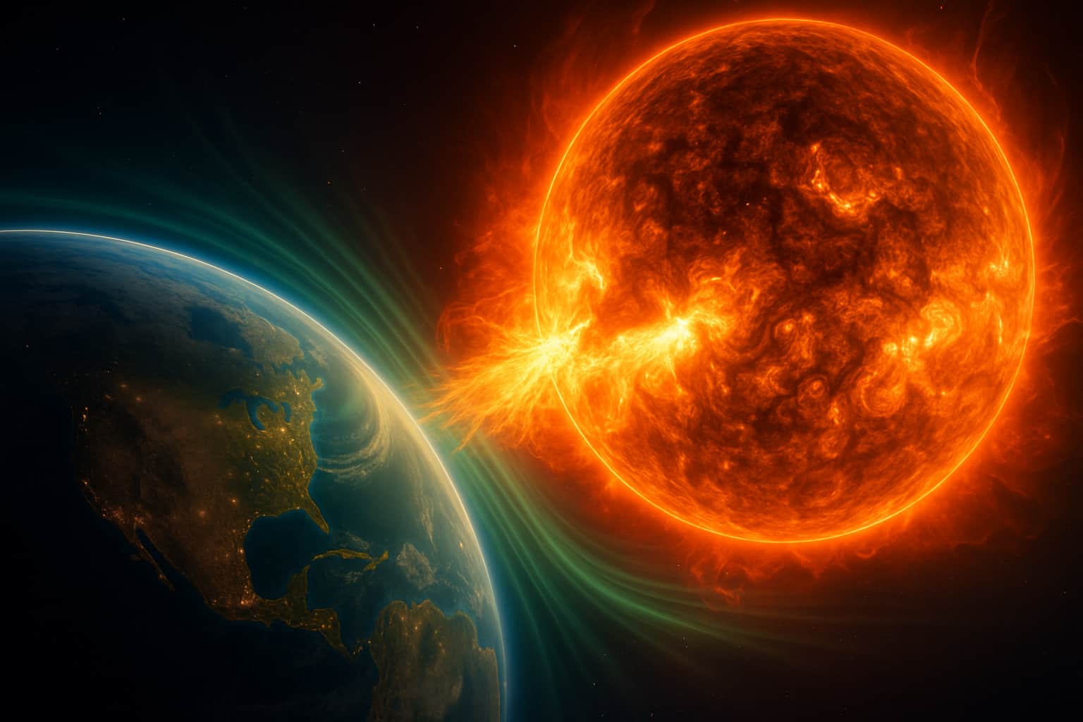Wem droht der geomagnetische Sturm am 1. Mai 2025