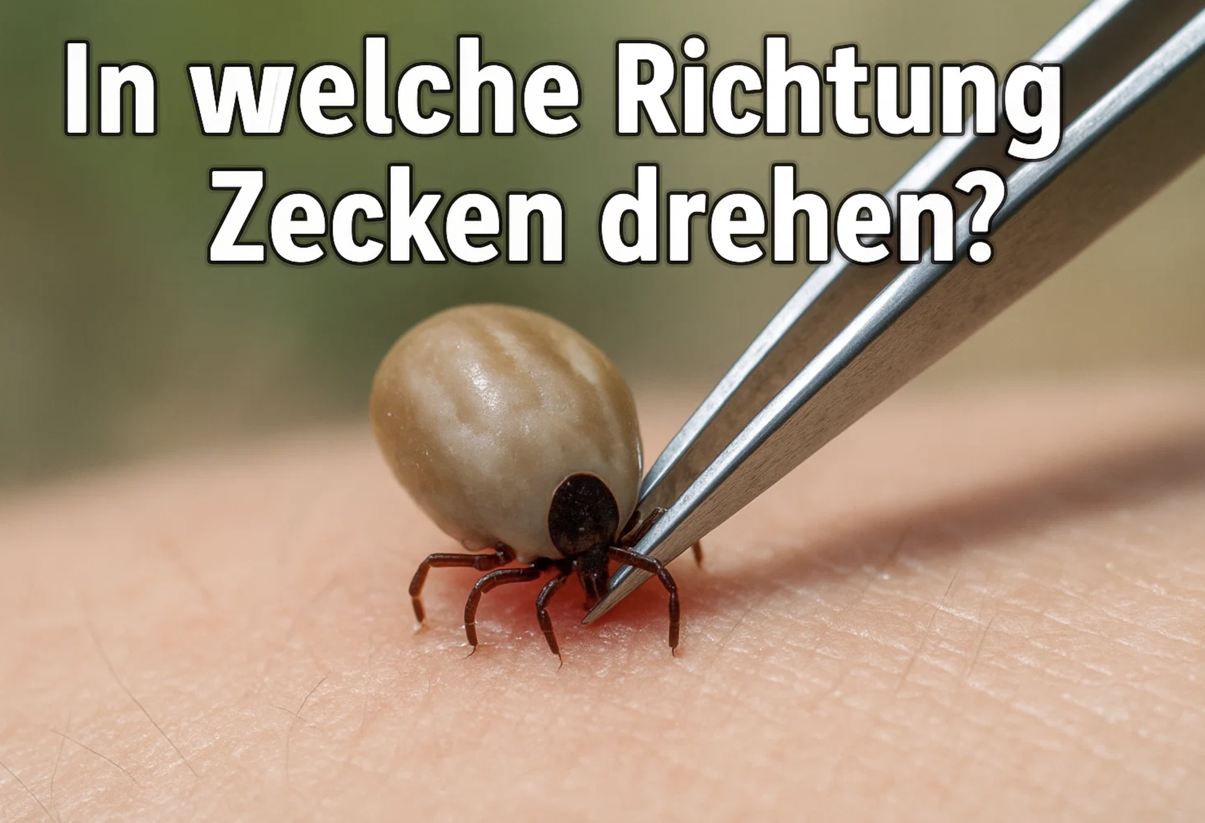 In welche Richtung dreht man die Zecke bei der Entfernung: Expertenratschläge für eine sichere Vorgehensweise