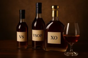 Wie man die Bezeichnungen VS, VSOP, XO auf einer Cognacflasche entschlüsselt