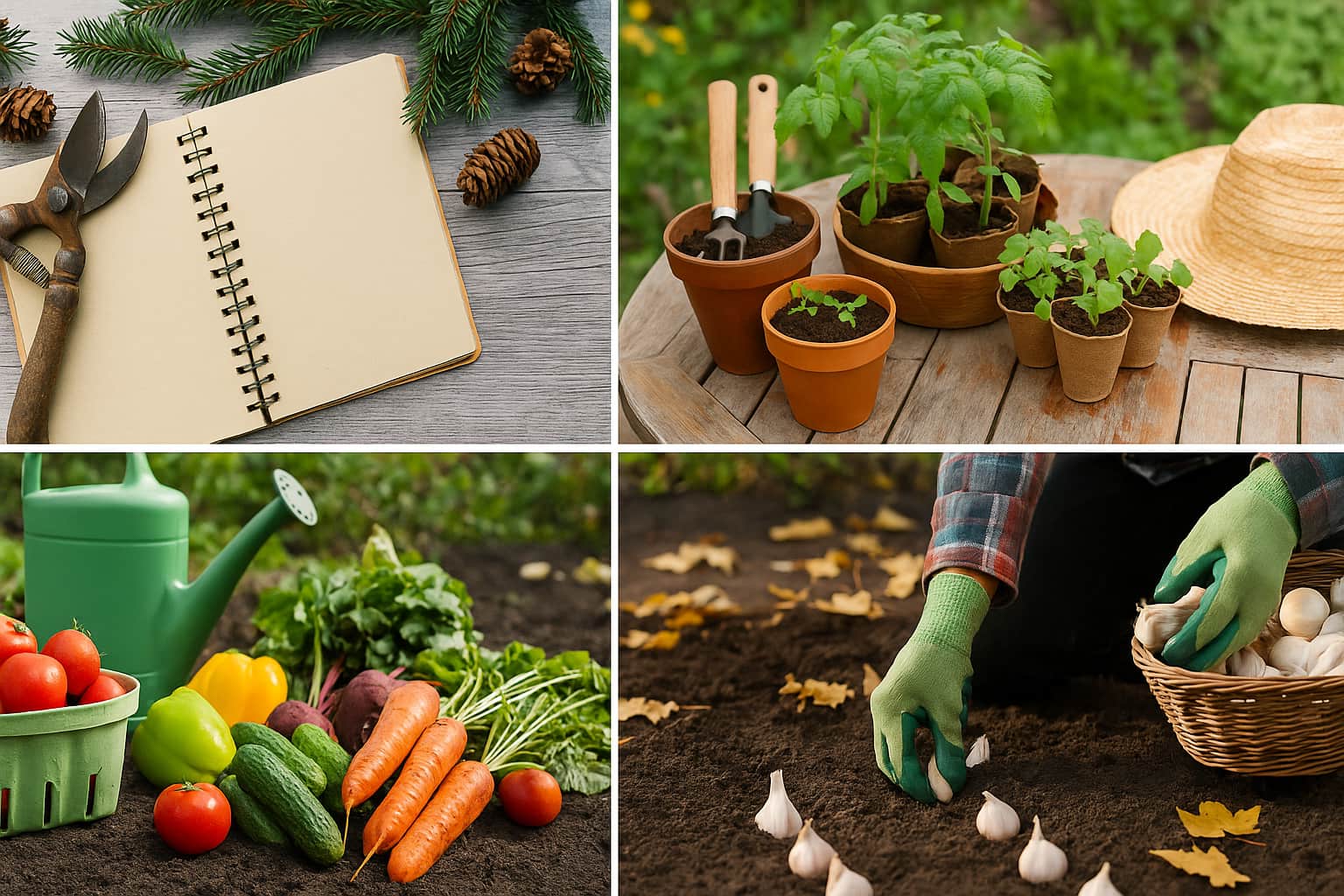 Gartenkalender: Was jeden Monat im Garten und Gemüsegarten zu tun ist