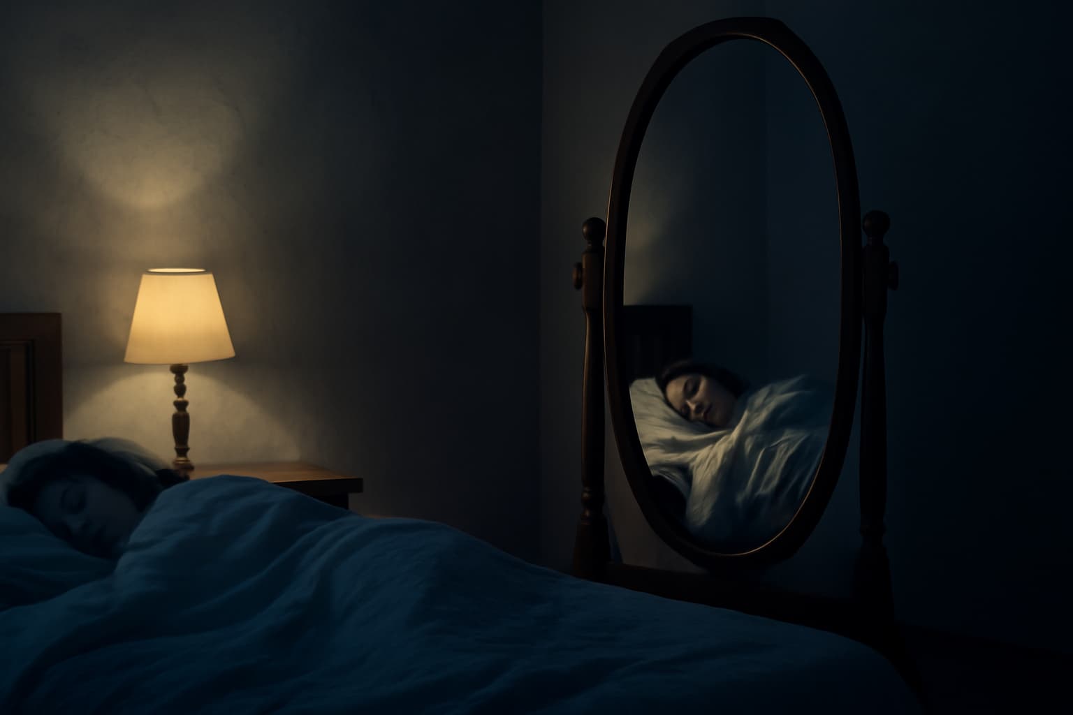 Feng Shui und Spiegel: Warum man nicht gegenüber einem Spiegel schlafen sollte