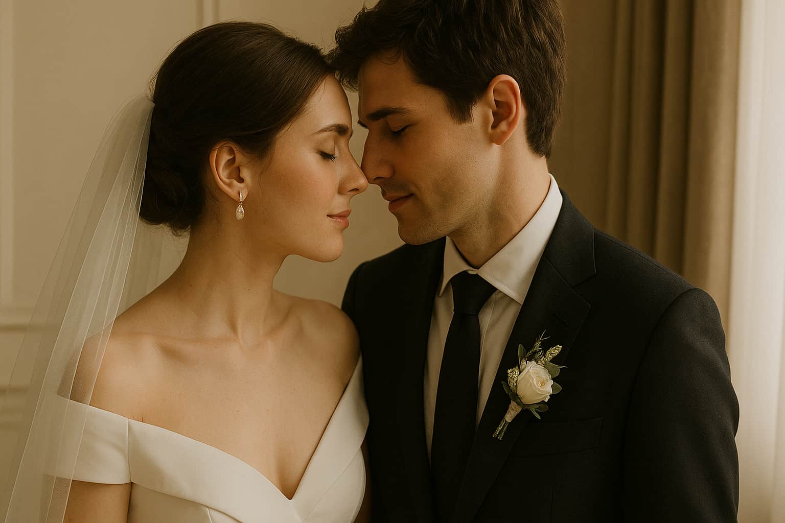 Warum die Braut den Bräutigam vor der Hochzeit nicht sehen darf