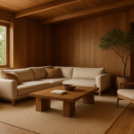 Probieren Sie den Wood-Drenched-Interior-Trend 2025 aus
