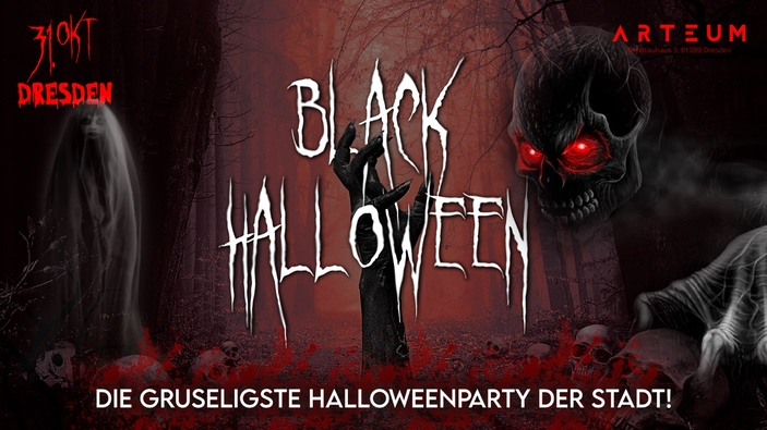 Black Halloween Dresden Arteum Dresden 31 Okt
