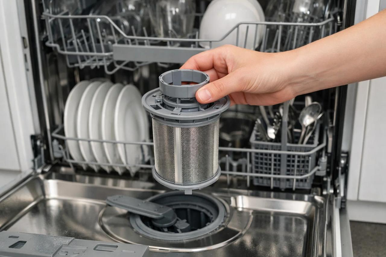 Sieb Spulmaschine Reinigen